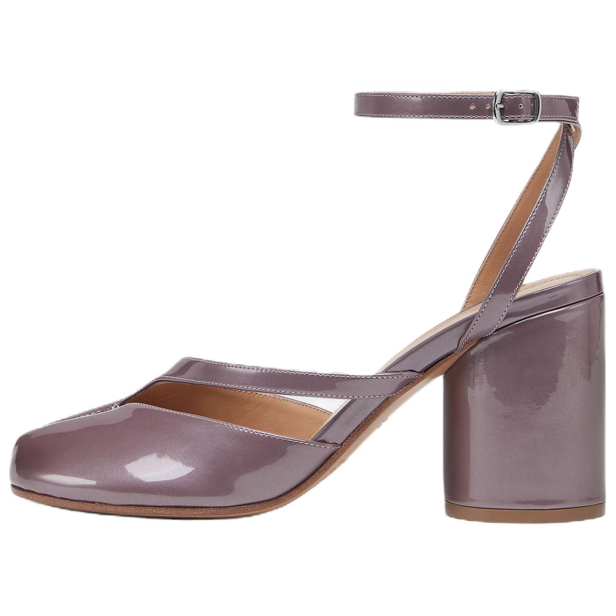 Женские туфли Maison Margiela Tabi (фиолетовые)