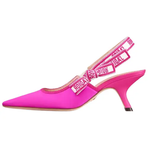 DIOR J'Adior Slim Heel High Heels 10cm Women's Red