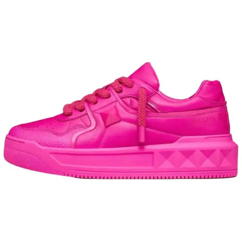 Valentino Garavani One Stud XL Leather Sneakers