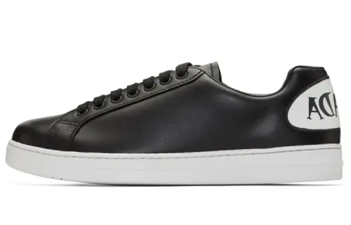 PRADA Comic Low top Stylish Skateboarding Shoes Men's Black