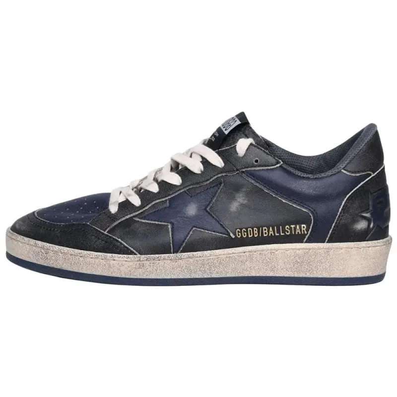 Golden Goose Ball Star Leather Sneakers