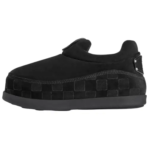 LOUIS VUITTON Ankle Length Snow Boots Men's Black