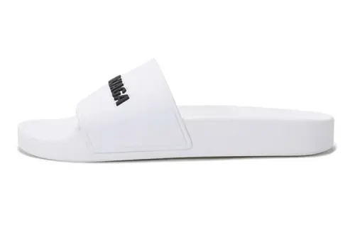 Balenciaga Pool Slide White White Women's