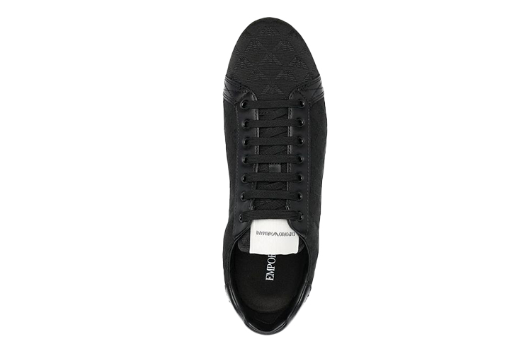 EMPORIO ARMANI Logo Printed Lace Up Sneakers