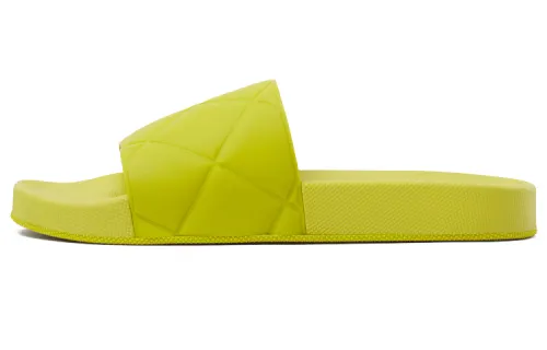 Bottega Veneta Slider Slide Slippers Women's Kiwi Green
