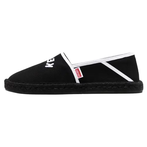 KENZO Logo-embroidered Slip-on Espadrilles