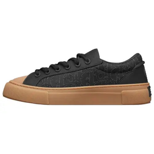 STONE ISLAND x DIOR B33 Platform Shoes Skateboard Shoes Men's Black