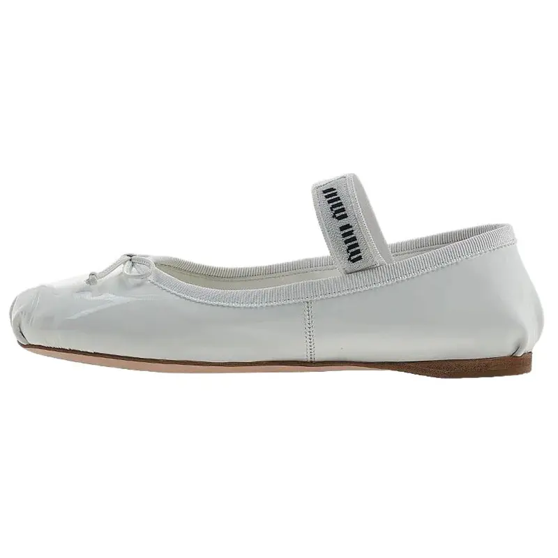 MIU MIU Fabric Casual Shoes Women's White
