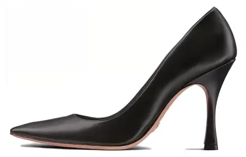 DIOR Attract Slim Heel High Heels 10cm Women's Black