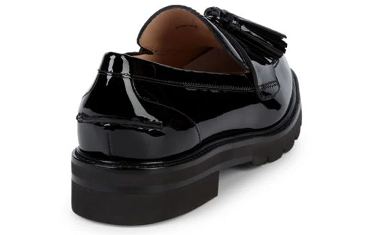 Stuart Weitzman/SW Adrina Patent Leather Loafers Women's Black