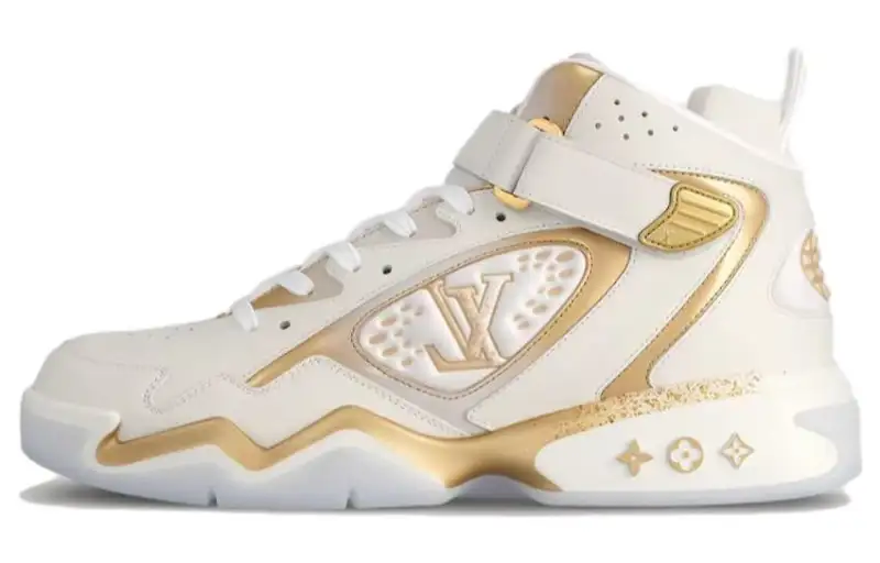 LOUIS VUITTON Lv Trainer 2 Sneakers 'White Gold'