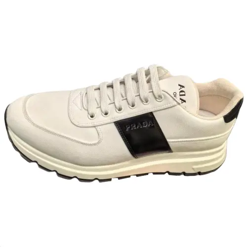 PRADA Low top Casual Shoes Men's White
