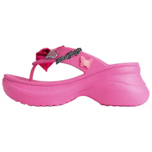 Balenciaga x Crocs Balenciaga X Crocs Flip Flops 5cm Women's Pink