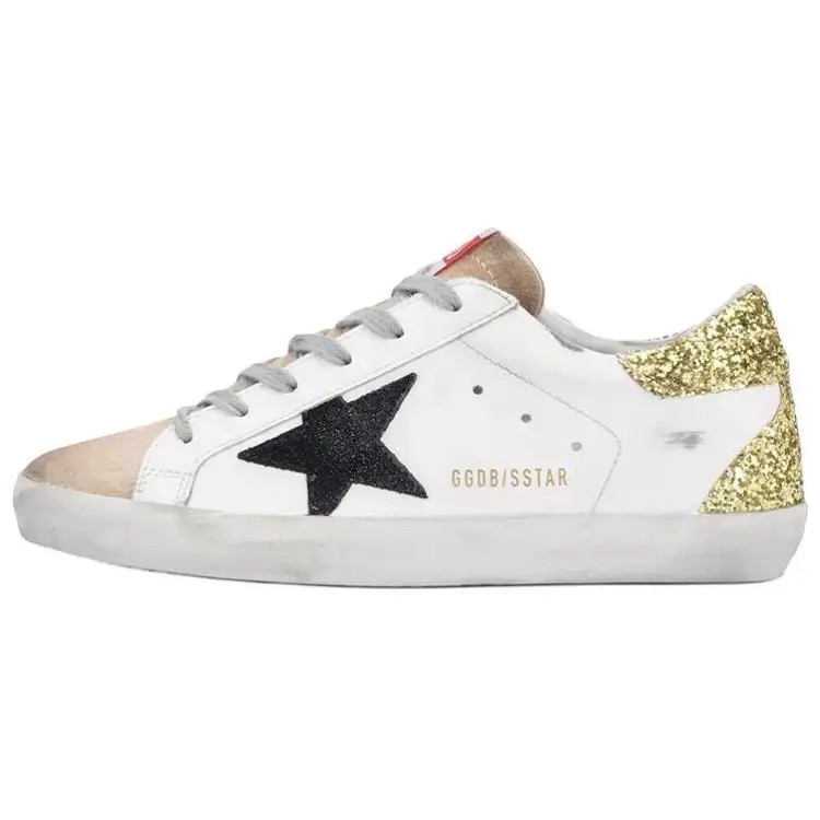 Golden Goose Super Star Cow Leather Low top Skateboard Shoes Women's