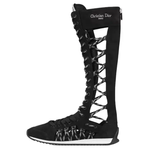 DIOR Get Dior Knee high Boots Women's Black