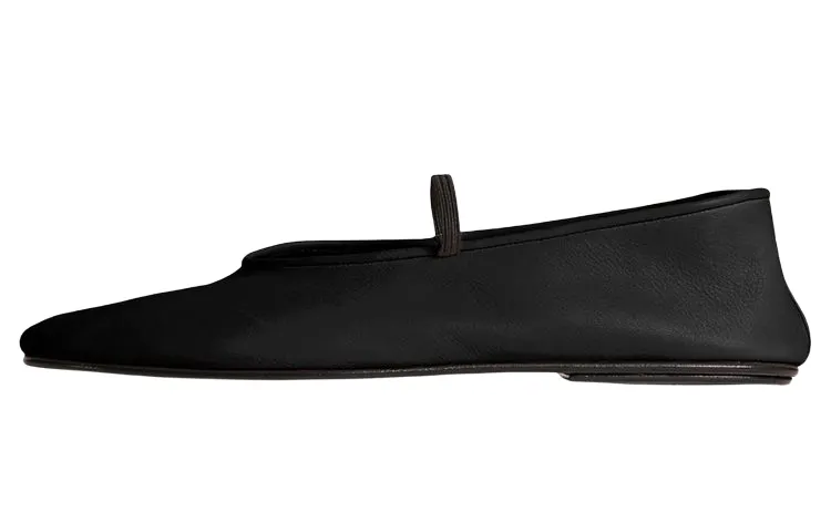 The Row elasticated-detail ballerins shoes Women's