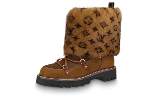 LOUIS VUITTON Territory Boots 'Brown' Women's