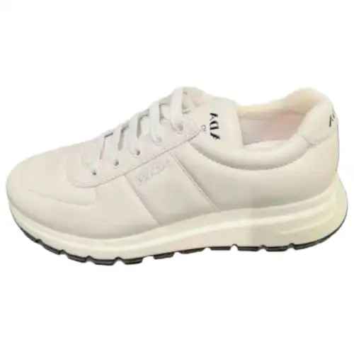 PRADA Low top Casual Shoes Men's White