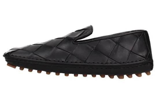 Bottega Veneta Gommino Loafers Women's Black