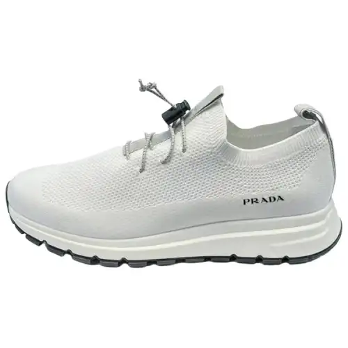 PRADA Low top Casual Shoes Men's White