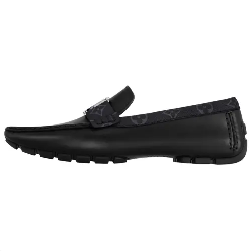 LOUIS VUITTON Monte Carlo Moccasin Shoes 'Black'