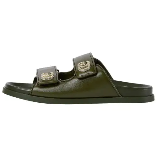 GUCCI Slide Slippers Women's Green