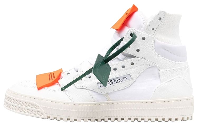 Мужские кроссовки OFF-WHITE OFF-WHITE Off-Court (бело-оранжевые)