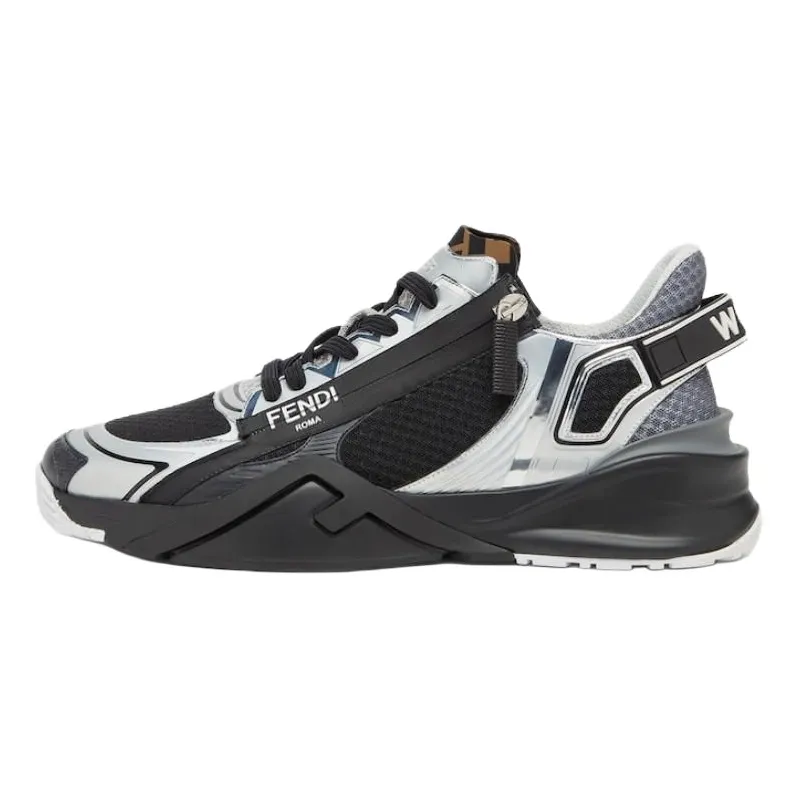 FENDI Flow Lace Up Sneakers