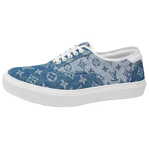 LOUIS VUITTON Trocadero Sneakers 'Denim Monogram'
