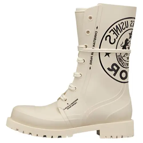 DIOR DIORCamp Ankle Boot Beige DIOR Union Rubber Women's