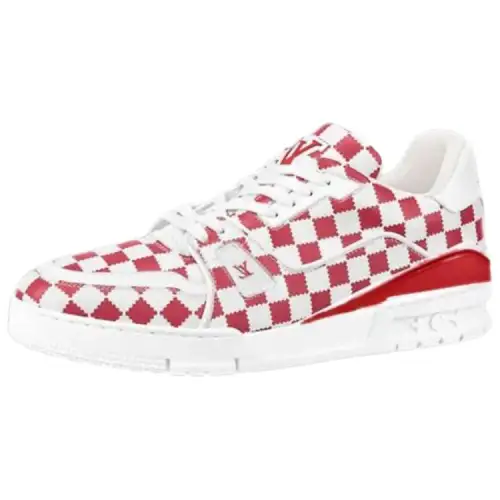 LOUIS VUITTON X Nigo Trainers 'Red White Plaid'