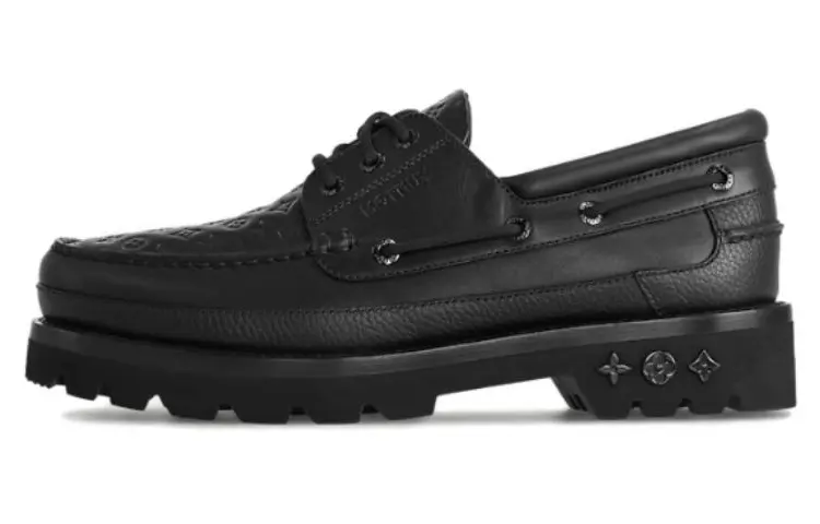 LOUIS VUITTON Ranger Loafers Men's Black