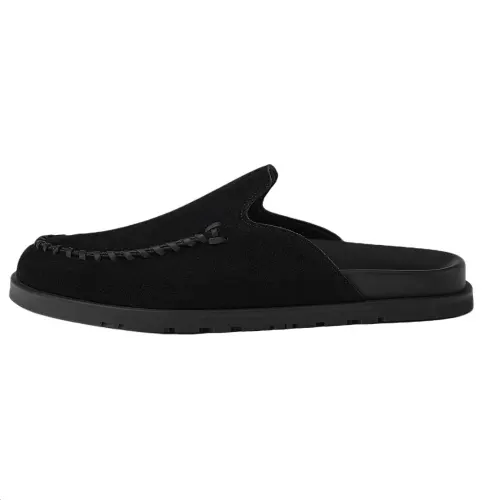 HERMES Closed Toe Slippers Men's Black