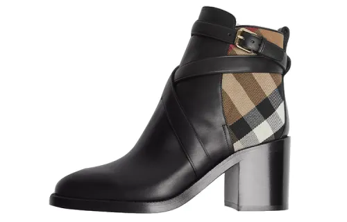Burberry Ankle Boots Women's Black
