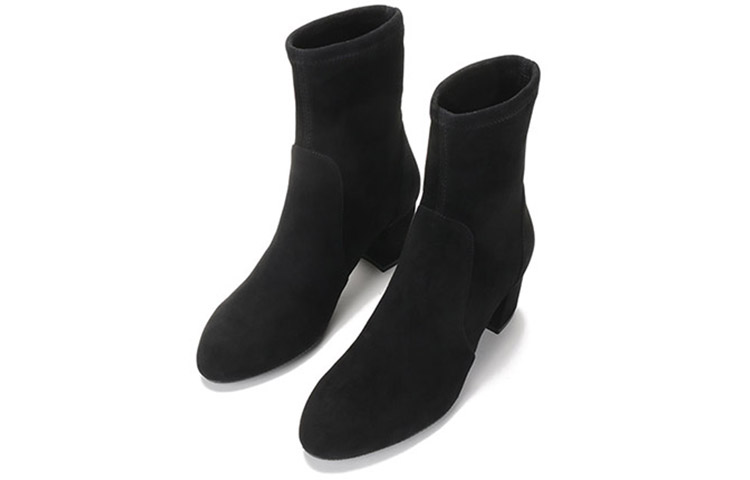 stuart weitzman 85mm Suede Ankle Boots