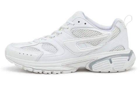 DIESEL S Serendipity Pro X1 PU, Textile Cushioning Breathable Cushioning Breathable Low top Casual Shoes Men's White