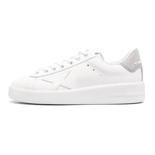 Golden Goose Purestar White Silver Women's