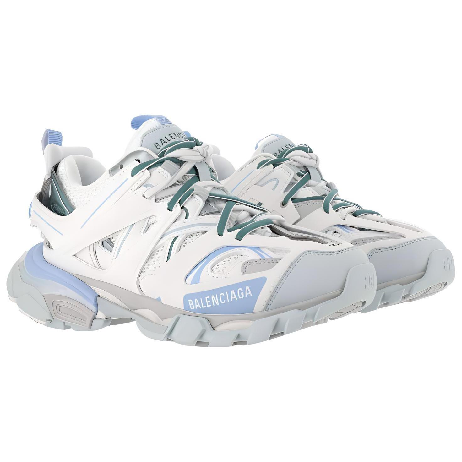 Женские кроссовки Balenciaga Track (белые) — фото 4