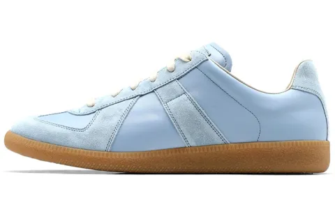 Maison Margiela Replica Low top Stylish Skateboarding Shoes Men's Light Blue