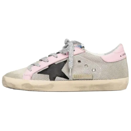 Golden Goose Super Star Low top Skateboard Shoes Women's Gray