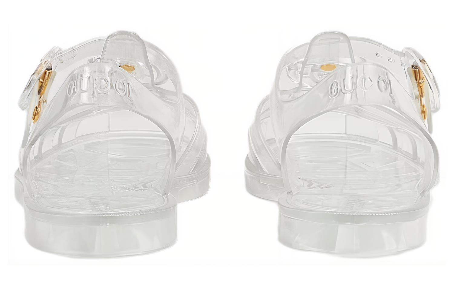 Gucci Wmns Gg Fisherman Sandal 'Clear'