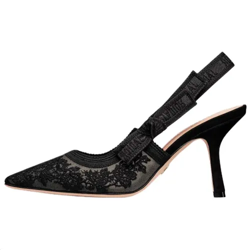 DIOR J'Adior Slim Heel High Heels 8.5cm Women's Black