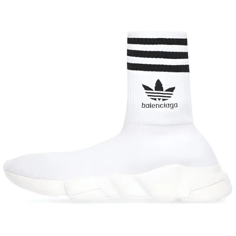 Adidas Originals x Balenciaga Speed 1.0 High top Casual Shoes Women's White