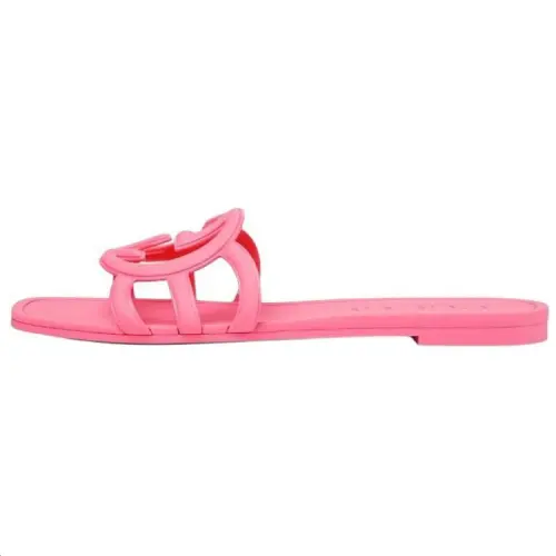 Gucci Wmns Interlocking G Slide Sandal 'Dark Pink' Women's