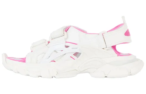 Balenciaga Track Sandals 'White Pink' Women's