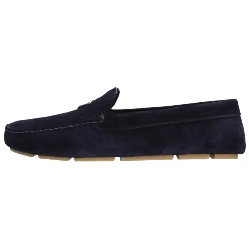 PRADA Men's Casual Shoes Men's Low Top Blue