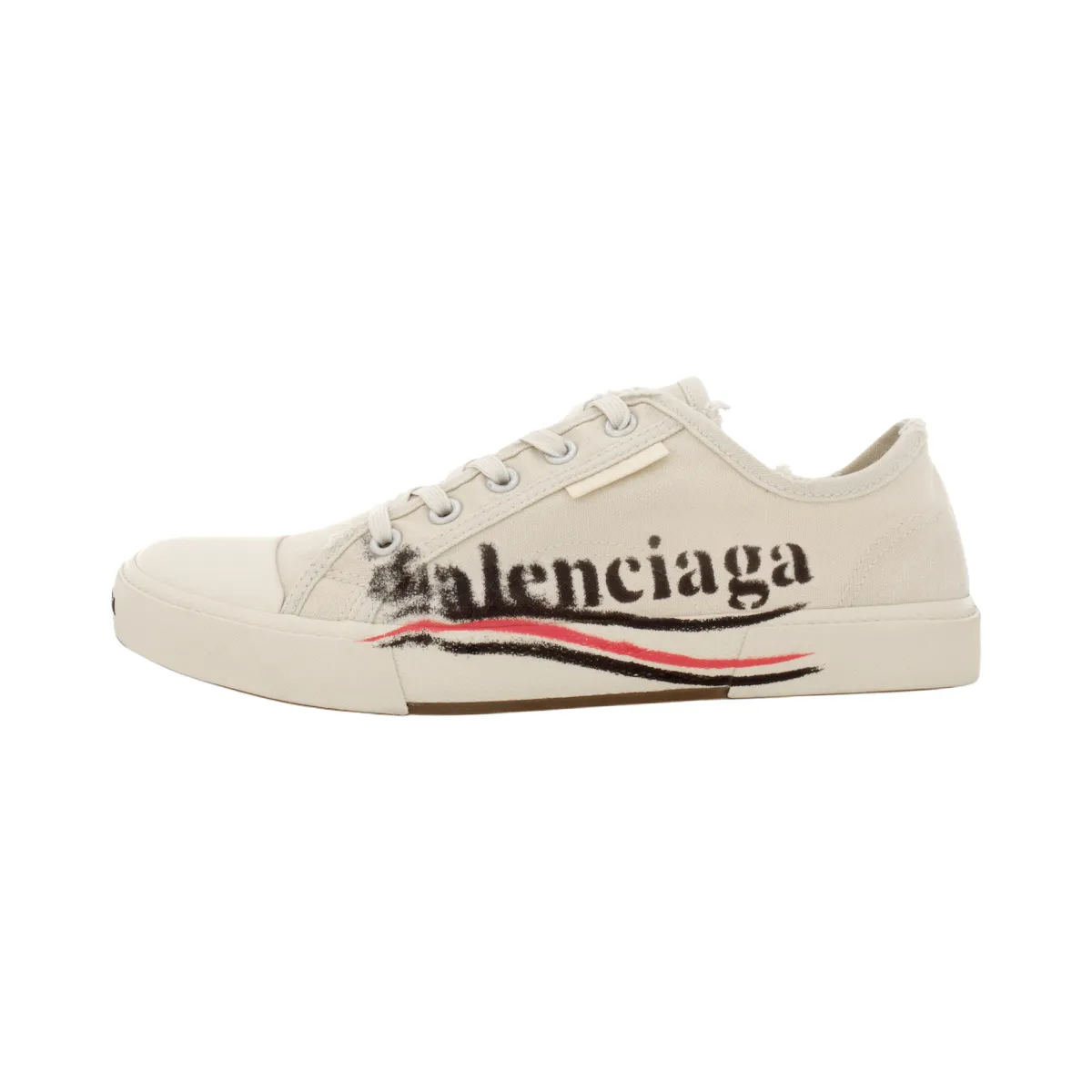 Balenciaga PARIS Low top Skateboard Shoes Men's Beige