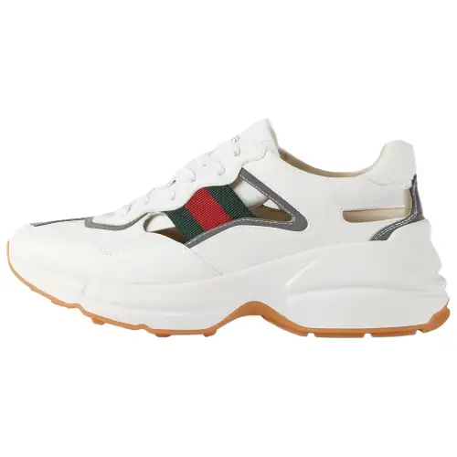 GUCCI Rython Cut Out White Women's