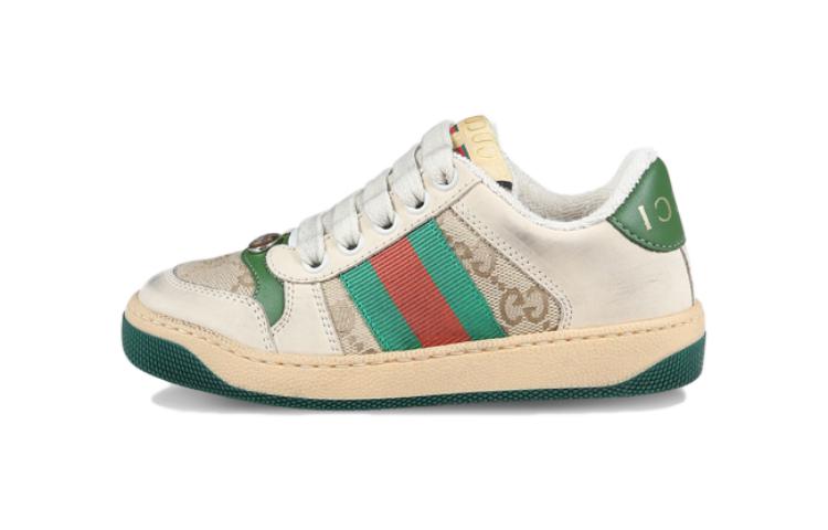Кеды Gucci Screener GG (желтые)