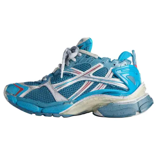 Balenciaga Runner Marathon Low top Casual Shoes Men's Blue